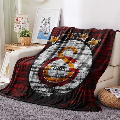 Galatasaray S.K Print Flannel Blanket, High Quality Comfortable for All Seasons, Home Decor, Warmth and Comfort, Perfect for Christmas Gifts