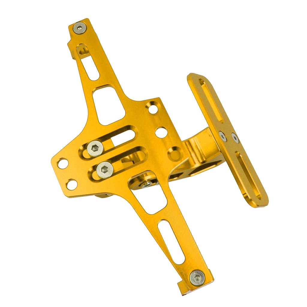 Motorcycle License Plate Bracket CNC Aluminium Alloy Motorcycle License Plate Holder