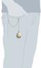 Pocket Watch Date 3702 [Charles Hubert, Paris] Men's