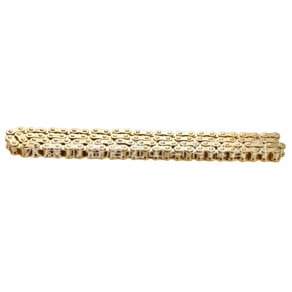 GOOFIT 428 Golden Yellow 104-Link Chain for Motorcycle, ATV, Off-road Bicycle, Kart