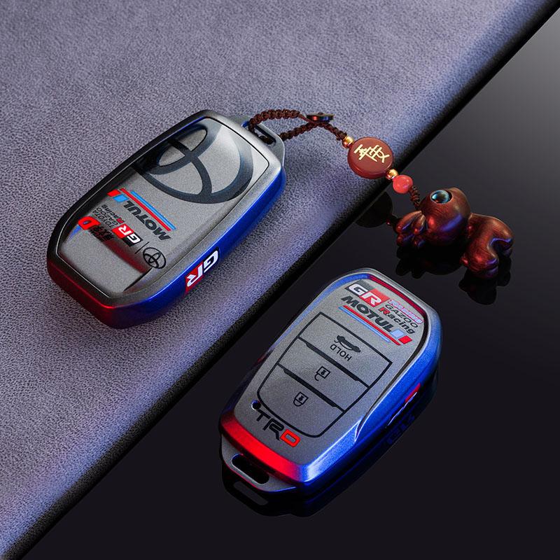 BNH5  TPU Key Case Cover Shell For Toyota Corolla SE 2023 Camry 50 55 TLC200 Yaris Land Cruiser Prado150 RAV4 Venza SIENNA