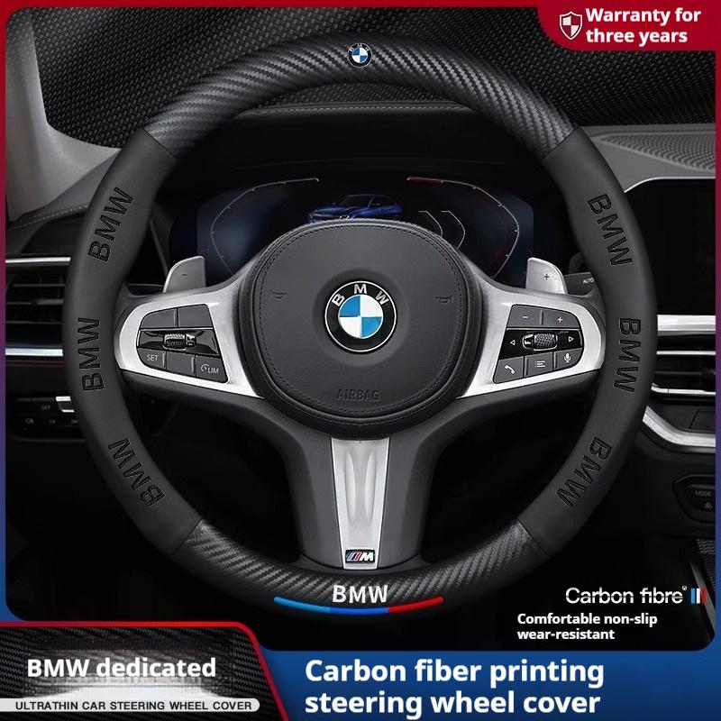 Car Anti-slip Leathe Carbon fiber Steering Wheel Cover For BMW M X1 X3 X4 X5 X7 M2 M3 M4 E46 E39 E60 E90 E91 E36 E87 F10 F20 F30