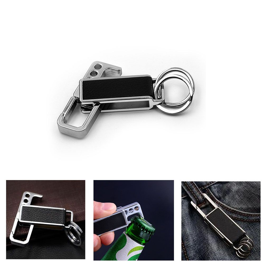 

Наборы украшений на талию, многофункциональный металлический автомобильный брелок, открывалка для бутылок, брелок, держатель для ключей чёрный