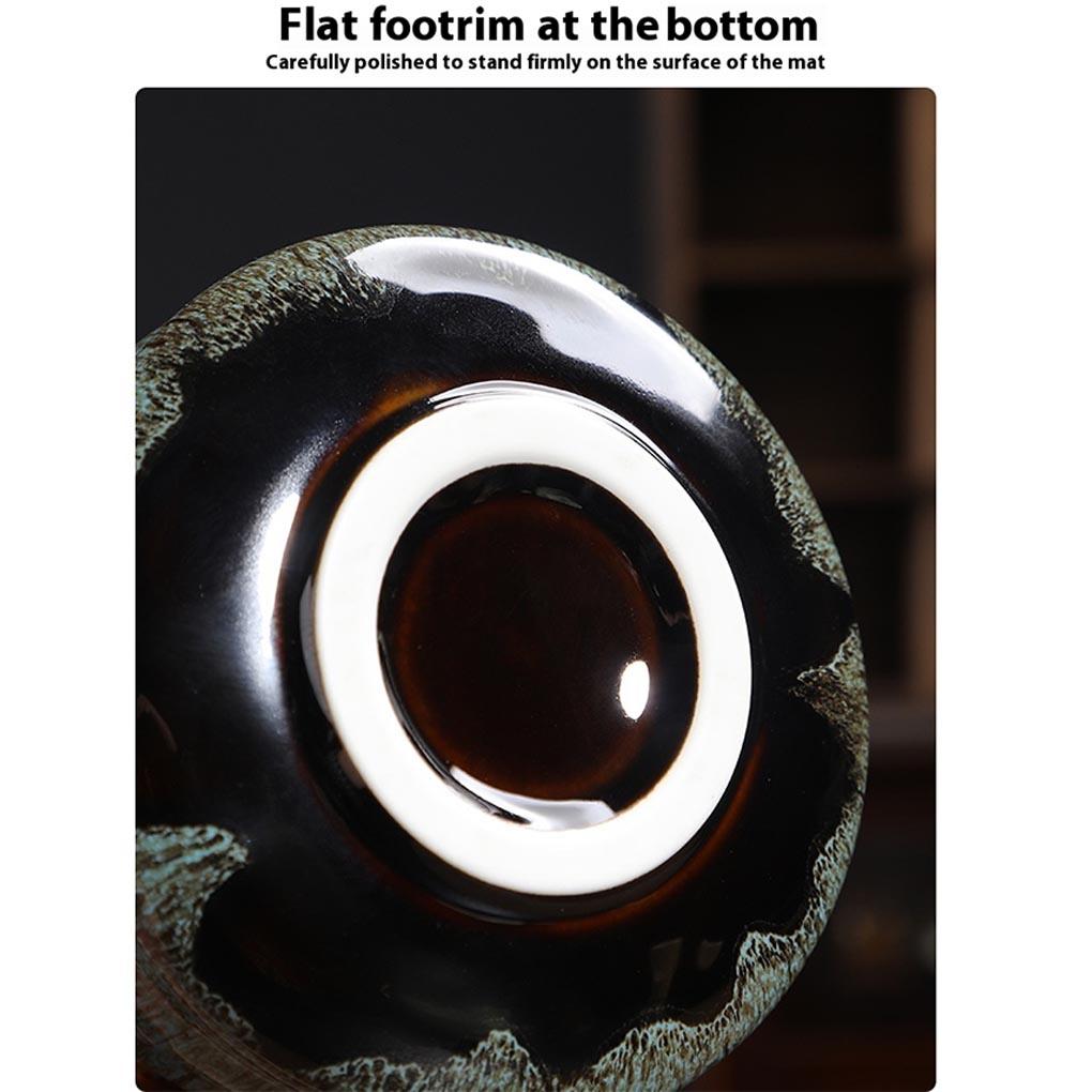 Bol unic japonez Chawan pentru Matcha, ceașcă de ceai ceramică lucrată manual cu cioc pentru iubitorii de ceai, ceramică