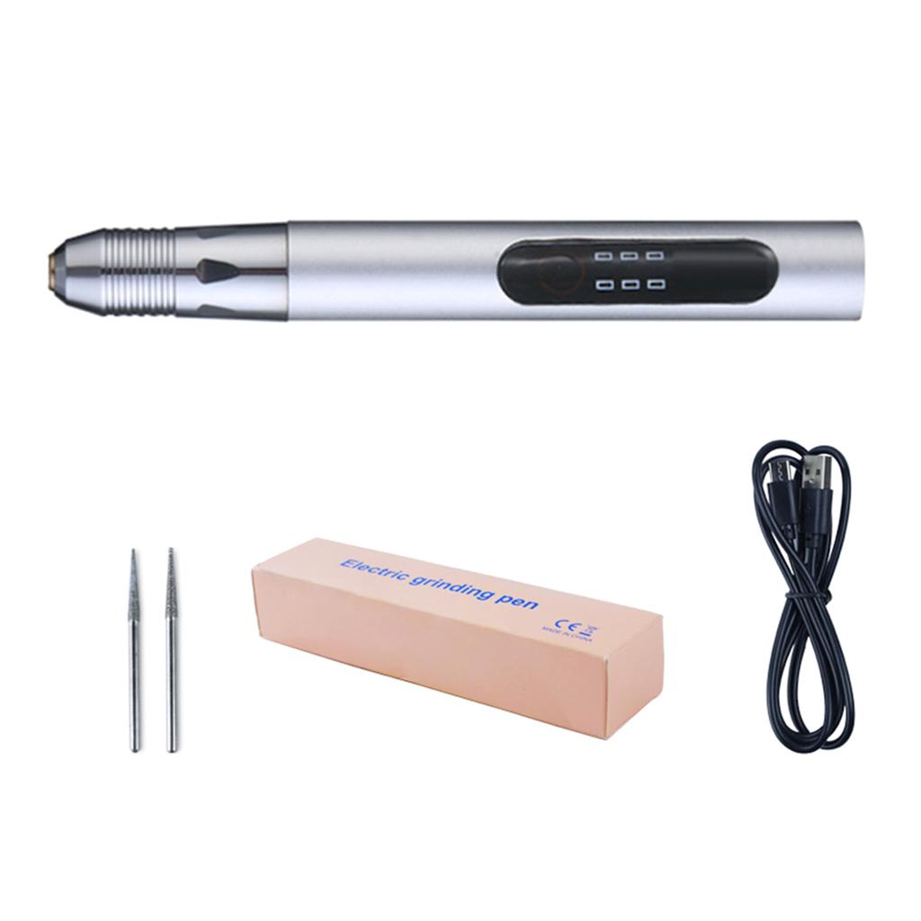 USB Cordless Rotary Tool Woodworking Engraving Pen DIY For Jewelry Metal Glass Mini Wireless Drill Tool 3 Speeds