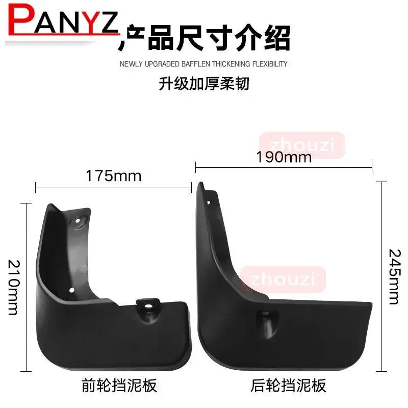 4PCS Brand New Car Front Rear Mud Flap Mudguards Splash Guard Mud Flap For Toyota Camry XV50 2015 2016 2017