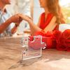 I Love You for Her, Him - To My Love Acrylic Block Puzzle - I Love You Women - Birthday, Anniversary, Valentine's Gift for Husband, Wife, Boyfriend,
