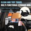 4-In-1 Car Seat Back Storage Bag with Tissue Cup Holder Rear Seat Storage Rack Multi-Purpose Car Seat Organizer Auto Accessories
