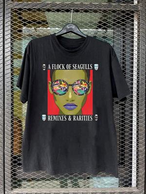 A Flock of Seagulls Remixes amp Rarities T-shirt Alla storlekar S 5XL KK568 Unisex T-shirt