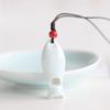 Delicate Ceramic Fish Pendant Smooth Boho Ethnic Necklace Cute Porcelain Necklace  Friend