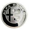 ALFA ROMEO Front- und Heck-Schwarzes Emblem-Set Alfa Romeo Giulia Stelvio Modifiziertes Emblem Auto-Logo Dekorative Zubehörteile