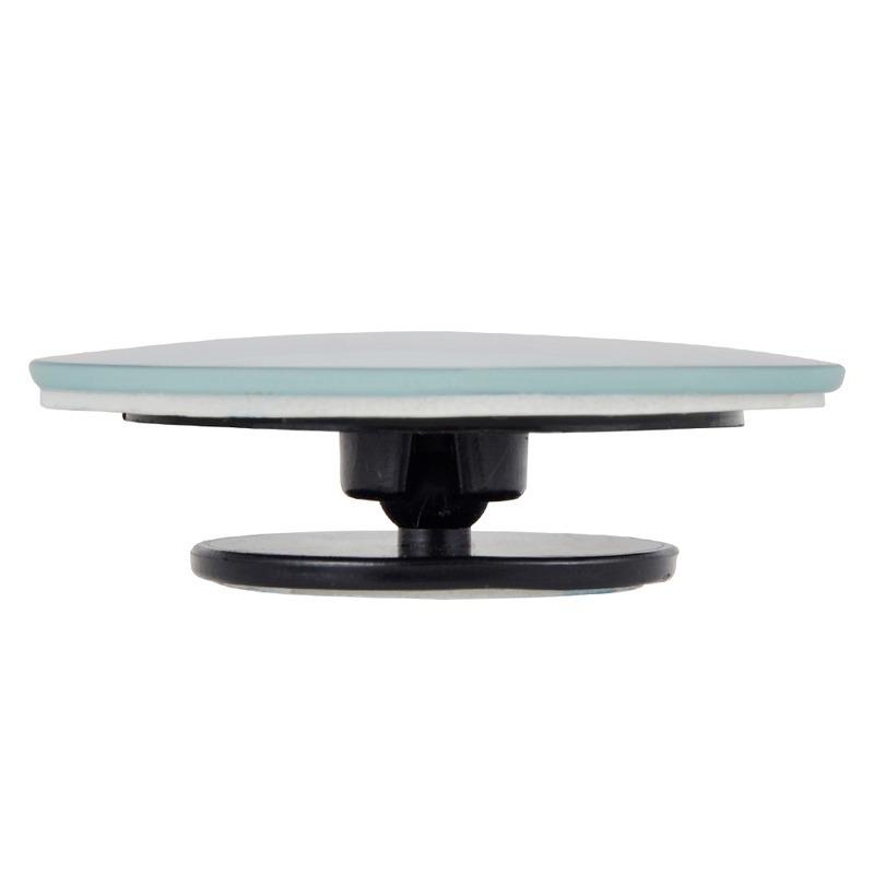 Auto Toter Winkel Spiegel 360 Drehbar Weitwinkel Rahmenlos Runder Spiegel Einstellbar Auto Hilfs Rückwärts Rückspiegel