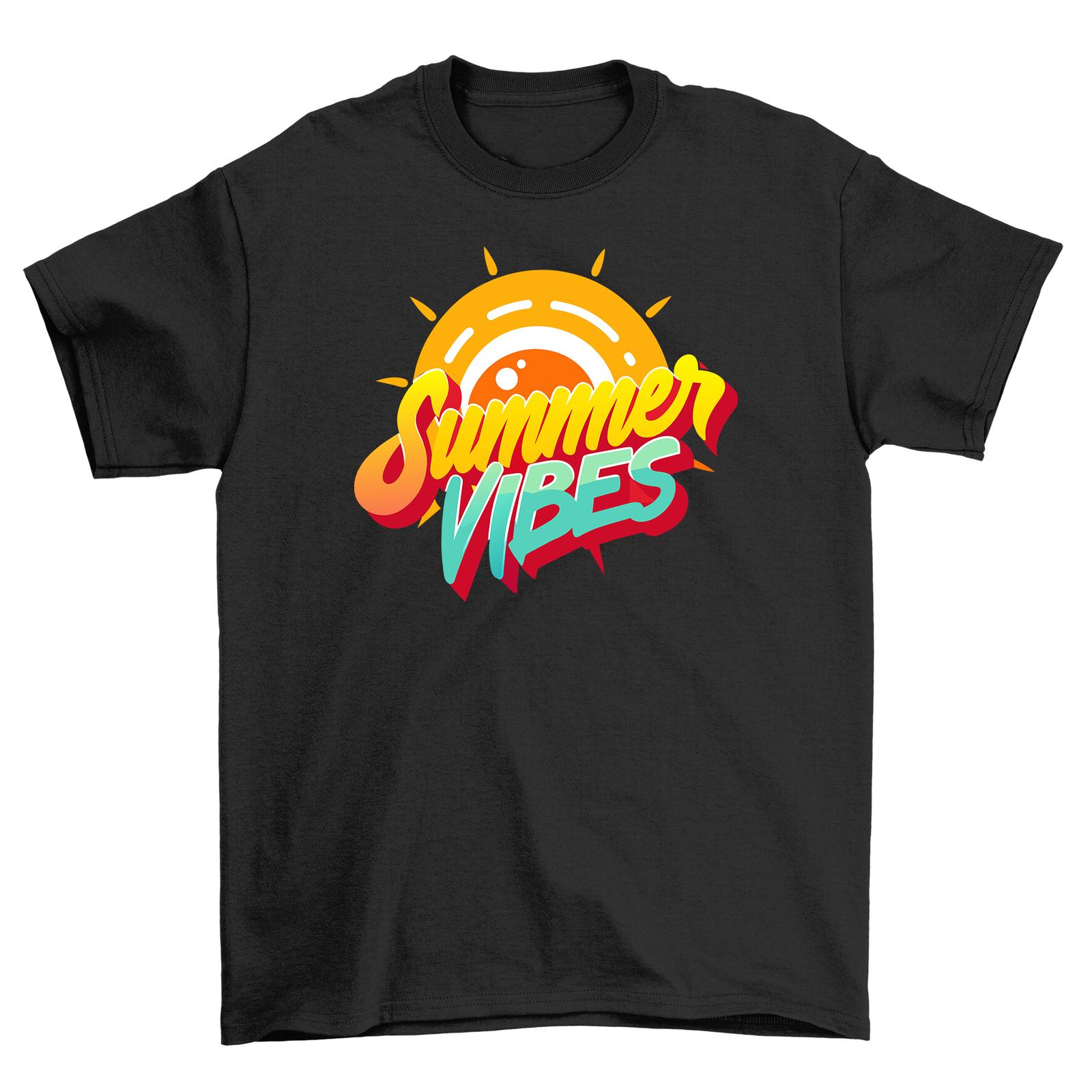 Summer 98 feel T-Shirt Mens Womens Tees Top: Funny, Sunny and Lighthearted! 100% Cotton, Unisex Tee 4XL