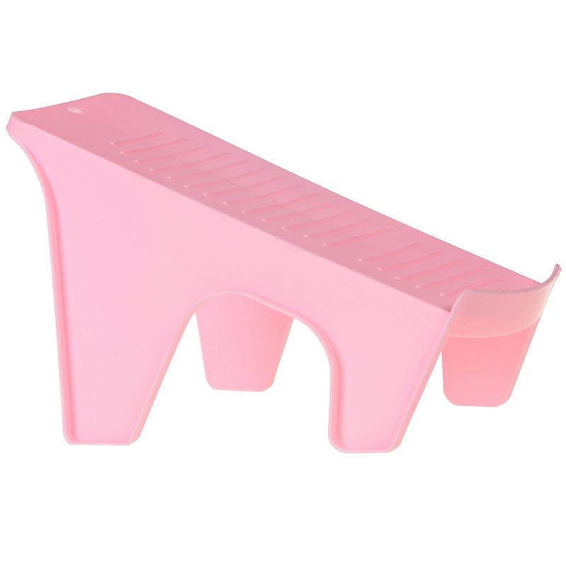 

1/5 шт. Регулируемый органайзер для обуви, держатель для обуви, экономящий место, двухслойная организация обуви, стойка для хранения обуви, обувная коробка 25cm розовый