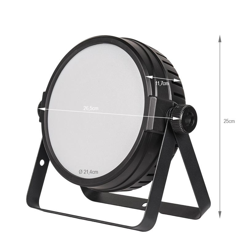 Light4Me Hypno Par Reflektor Sceniczny Efekt Led