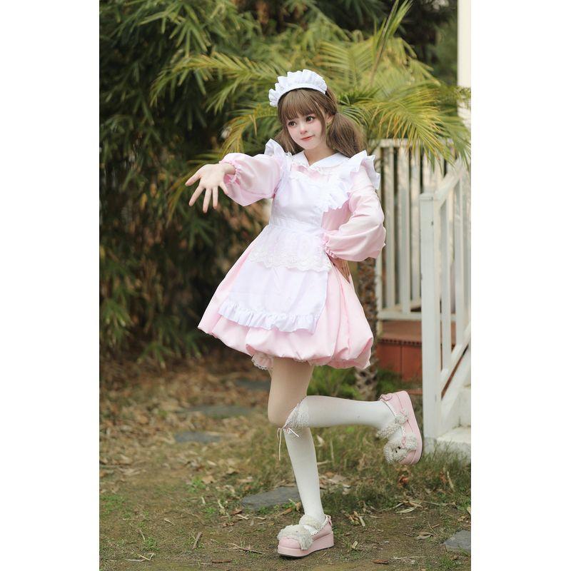 Original Lolita Christmas Maid Costume Cross-Border Amazon Cute Maid Cosplay Performance Costume