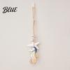 Decorative Nautical Theme Piece Mediterranean Wall Hanging Decor Handcrafted Wooden Ocean Style Ornaments Pendants with Coastal Interior Decoration