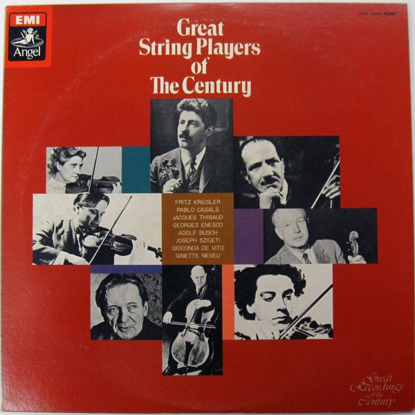 

LP Пластинка РАЗНЫЕ ИСПОЛНИТЕЛИ - Великие Записи Века EAC1005 Angel Records Япония Оби Классика Б/У