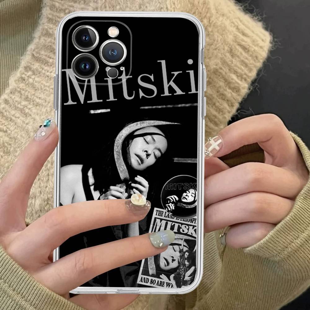 Popular Singer M-Mitski Fit For IPhone 16 15 Promax Phone Case IPhone 14 11 12 High End 13 Pro Silicone