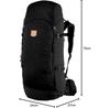 Backpack Fjällräven Keb 72 Black (F27343-550-550)