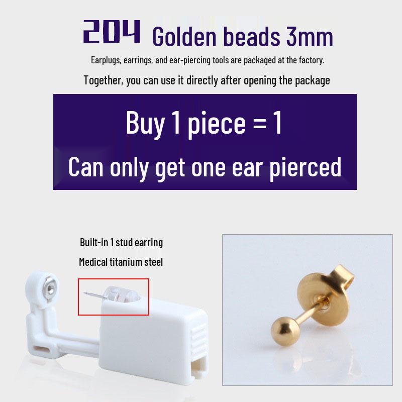 Second Gen Painless Disposable Ear Piercing Tool for Students and Internet Celebrities