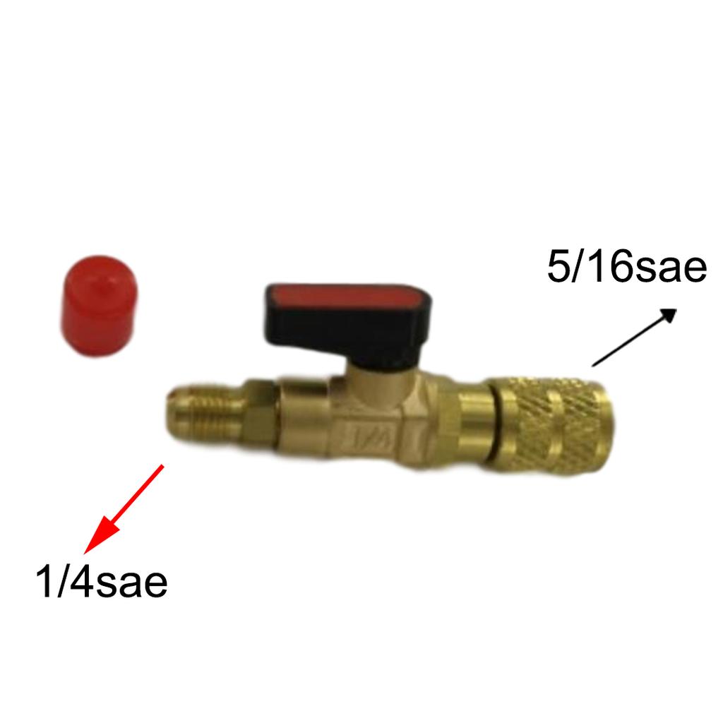 Parts Shut-off valve 1/2 ACME F X 1/4 SAE M Accessories For R32 Professional Replacement Thread Useful Practiacl