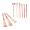 10-teiliges Candy Make-up Pinselset: Puder-, Rouge-, Lidschattenpinsel