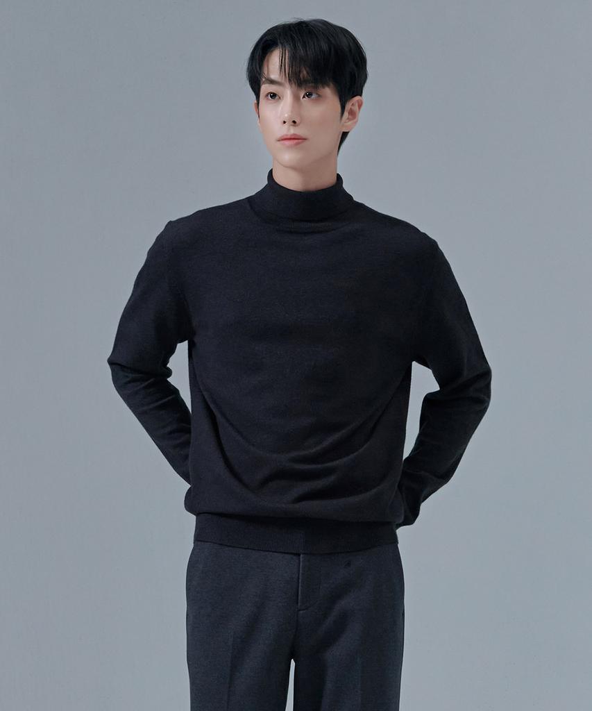 CHASECULT Men'S Essential Turtleneck Sweater-Cfzk5202D09