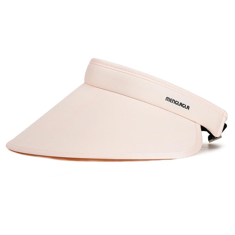 Summer Big Brim Ice Silk Hat Cycling Sun Protection Beach Hat Women's Sunshade Empty Top Hat Outdoor Foldable Cap