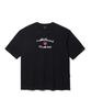 WANGGWAN Melipless Short Sleeve T-Shirt (Black)
