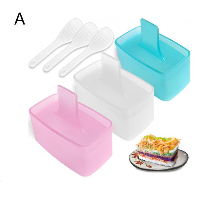 Triangles Sushi Mold Onion Rice Ball Food Press Japanese Bento Kitchen Gadget Set Onigiri Maker Frame Kit Tools Gadgets Dining