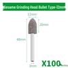 Sesame Rubber Mold Polishing Head for Pneumatic Grinder