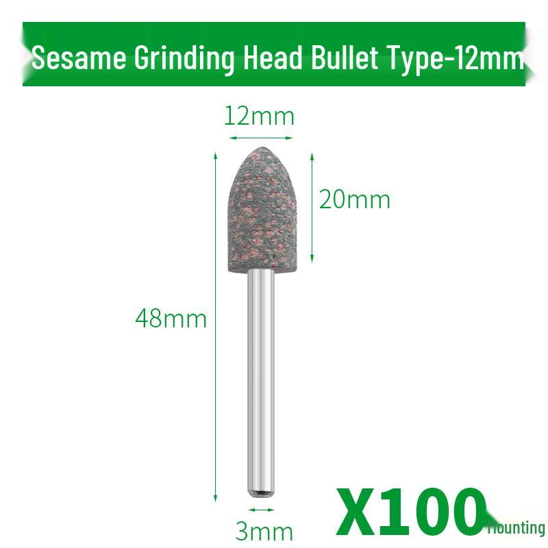Sesame Rubber Mold Polishing Head for Pneumatic Grinder