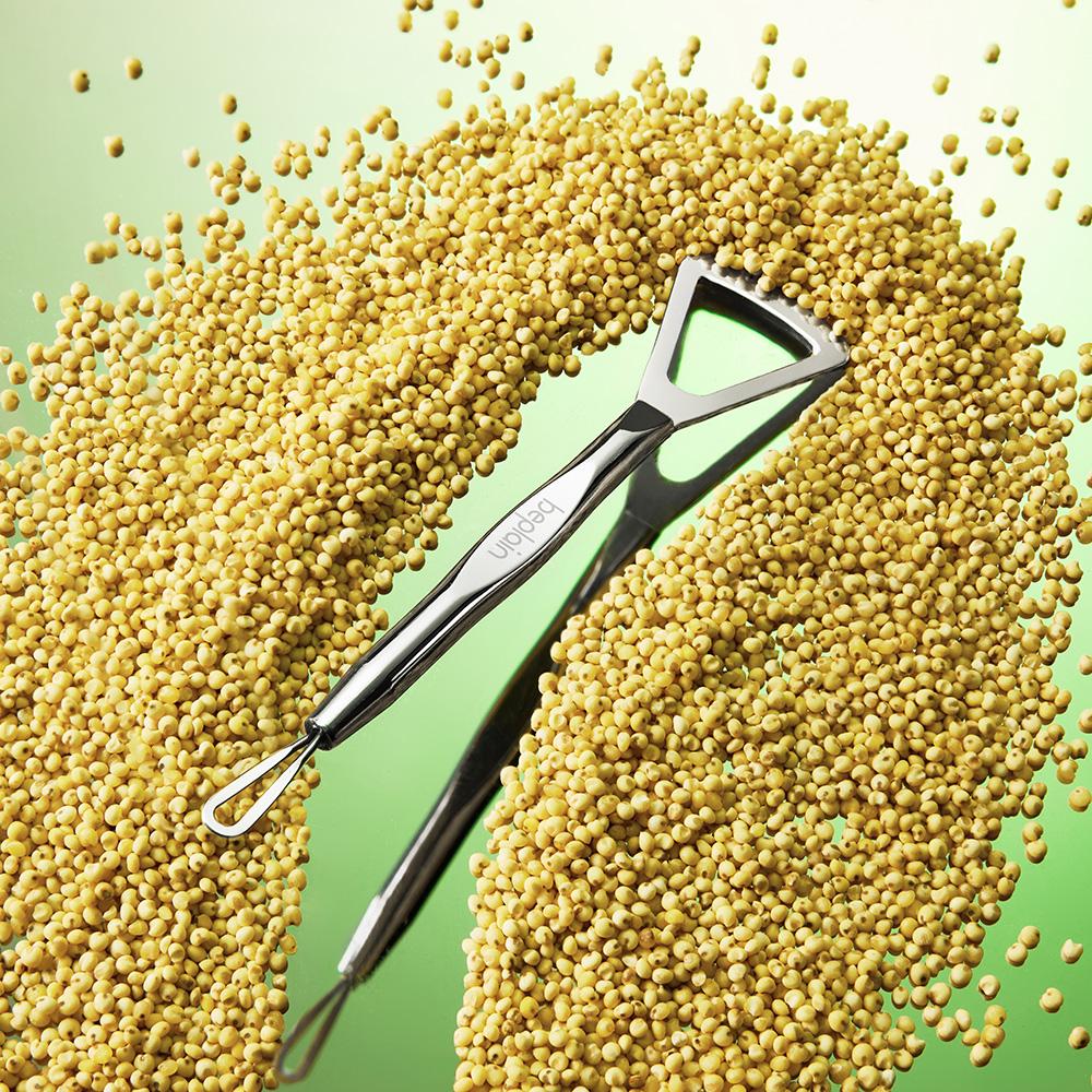 BEPLAIN Mung Bean Pore Scaling Water 150ml – Gentle Sebum Softener with Tool & Pads, Korean