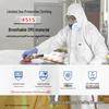 3M Protective Coverall 4515 Anti-Particulate, Anti-Splash, Dustproof, Breathable Workwear for Spray Painting