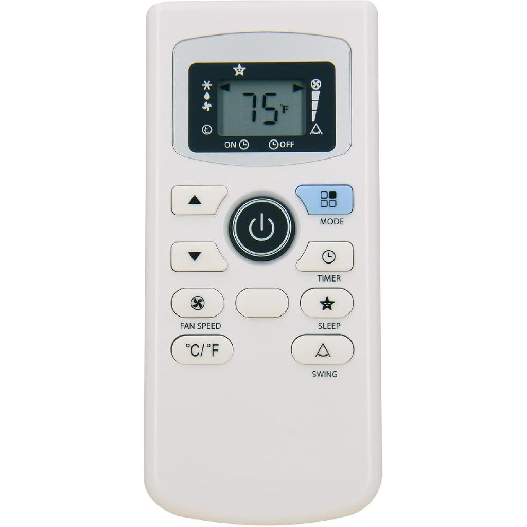 RCECAOSHAN Replacement for Emerson Quiet Kool Air Conditioner Remote Control EAPC8RD1 EAPC10RD1 EAPC12RD1 EAPC14RD1 EAPE14RD1