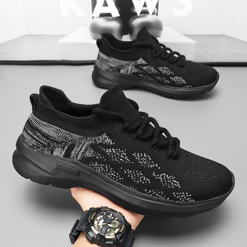 

Новинка 2024 года, мужские кроссовки, дышащая уличная спортивная обувь, легкие кроссовки для удобной спортивной тренировочной обуви 39 чёрный