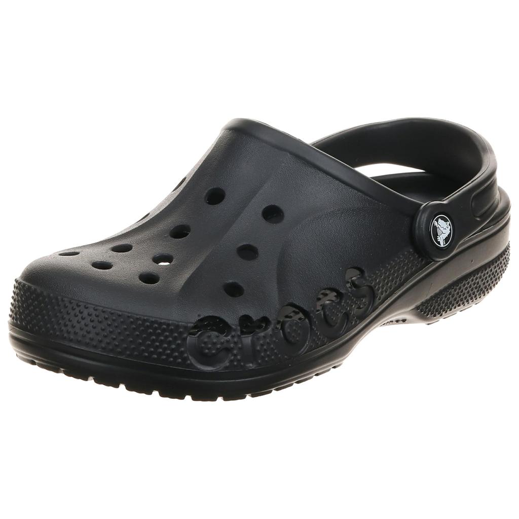 Crocs Zoccoli Baya Outdoor con Foro Sport da Spiaggia Sandali Unisex Grafite 10126-014