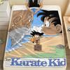 Coperta in Flanella con Stampa Personaggi Dragon Ball, Alta qualità Confortevole per Tutte le Stagioni, Arredamento per la Casa, Calore e Comfort, Perfetta per Regali di Natale