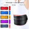 LED Red Blue Light Therapy Lumbar Support Belt