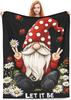 Cookie Blanket for Kids Adults, Soft Lightweight Flannel Food Chocolate Chip Cookie Throw Blanket for Sofa Couch Bed Traveling