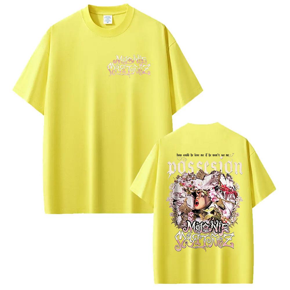 

Melanie Martinez Heads Album 2026 Print Tshirts UNISEX Women Retro High Quality Fashion Y2K Shirt Casual Oversized Top Streetwear S