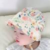 Girls Christening Hat Baby Girl French Bonnet Sun Cap Infant Breathable Summer Hat Vintage Headdress Little Girl Beanie