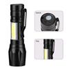 Mini 1-5PCS LED Flashlight Zoom Torch COBXPE Lamp Built-in Battery Lamp Outdoor Waterproof Emergency Pocket Light With Pen Clip