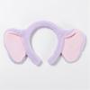 Plush Elephant Cartoon Headband for Kids Hairpieces Headwear Soft Hair Accessory for Makeup and Skincare