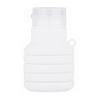 Travel Essentials 50/110ML Collapsible Silicone Bottle for Toiletries, Leak Proof Squeezable Size Container, Foldable Refillable Shampoo Lotion