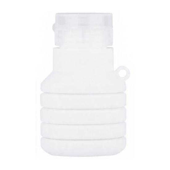 Travel Essentials 50/110ML Collapsible Silicone Bottle for Toiletries, Leak Proof Squeezable Size Container, Foldable Refillable Shampoo Lotion