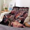 Warm Fleece Throw Blanket for Bed Sofa  Customizable Soft Fluffy Adult Nap Blankets Winter King Size Microfiber Home Textile