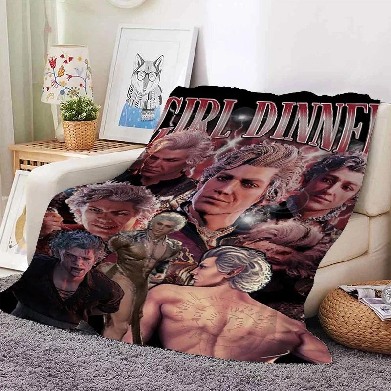 Warm Fleece Throw Blanket for Bed Sofa Customizable Soft Fluffy Adult Nap Blankets Winter King Size Microfiber Home Textile