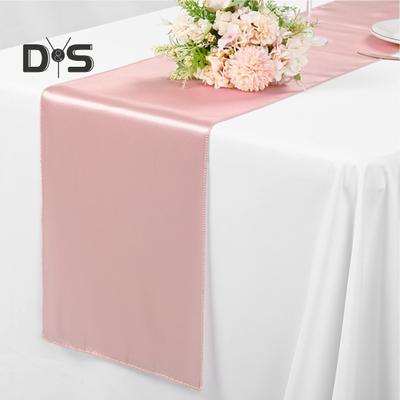 Runner da tavolo in raso 108 x 12 pollici Runner da tavolo antirughe Runner da tavolo tinta unita per matrimoni, feste di compleanno, banchetti, decorazioni per la tavola da pranzo